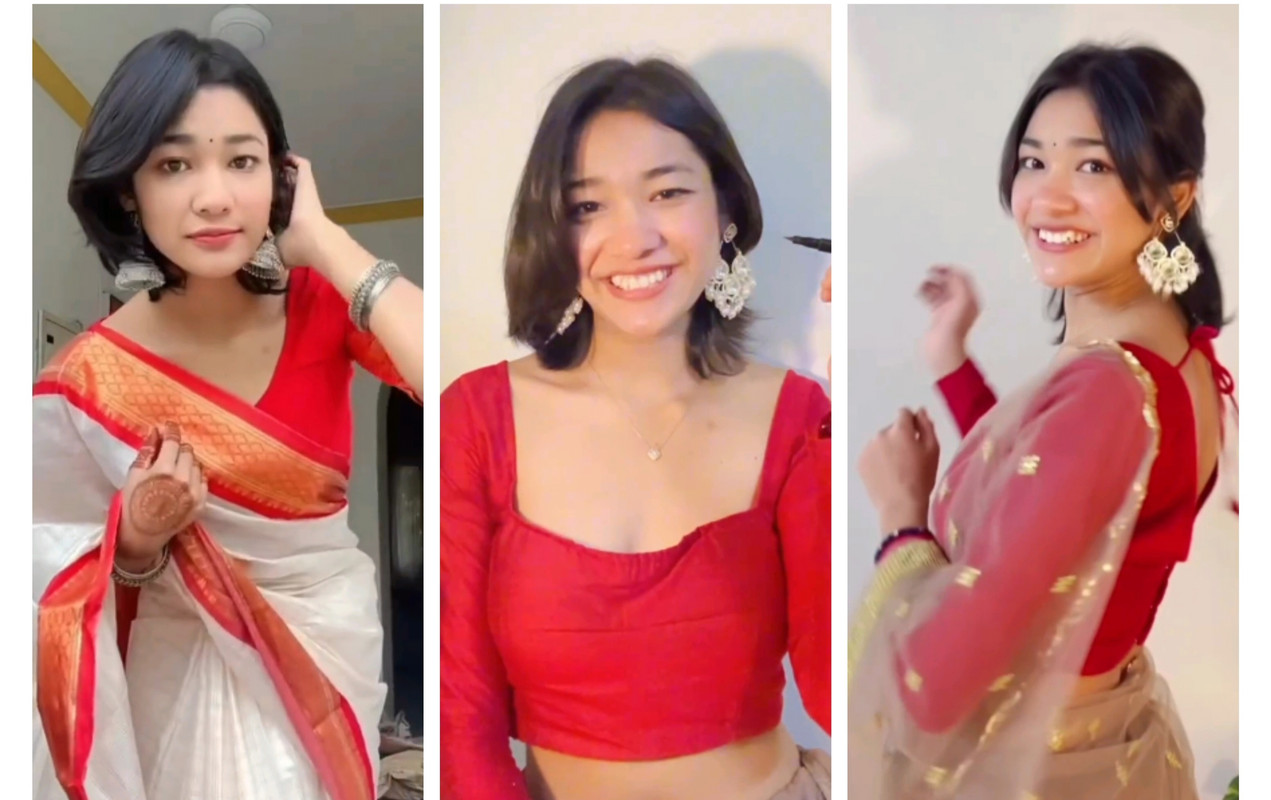 Viral Silchar Girl Aasami Influencer Fucking In Doggy Pose And Giving BJ
