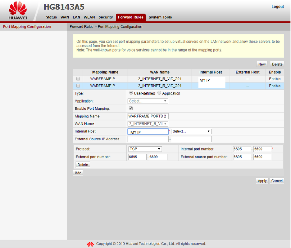 SOLVED] - Ports forwarding issue | Tom's Hardware Forum