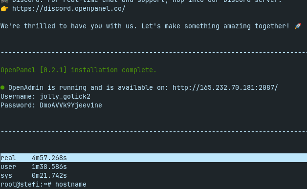 faster install