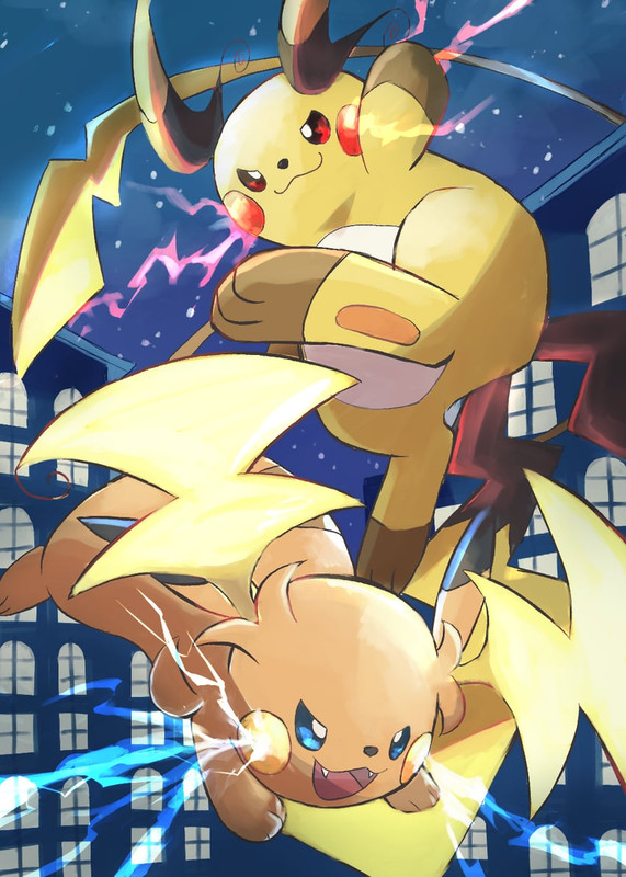raichu-mega-raichu-y-and-mega-raichu-x-p