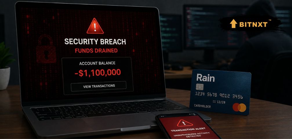 Rain Contract Exploit Drains $1.1M From Card Users