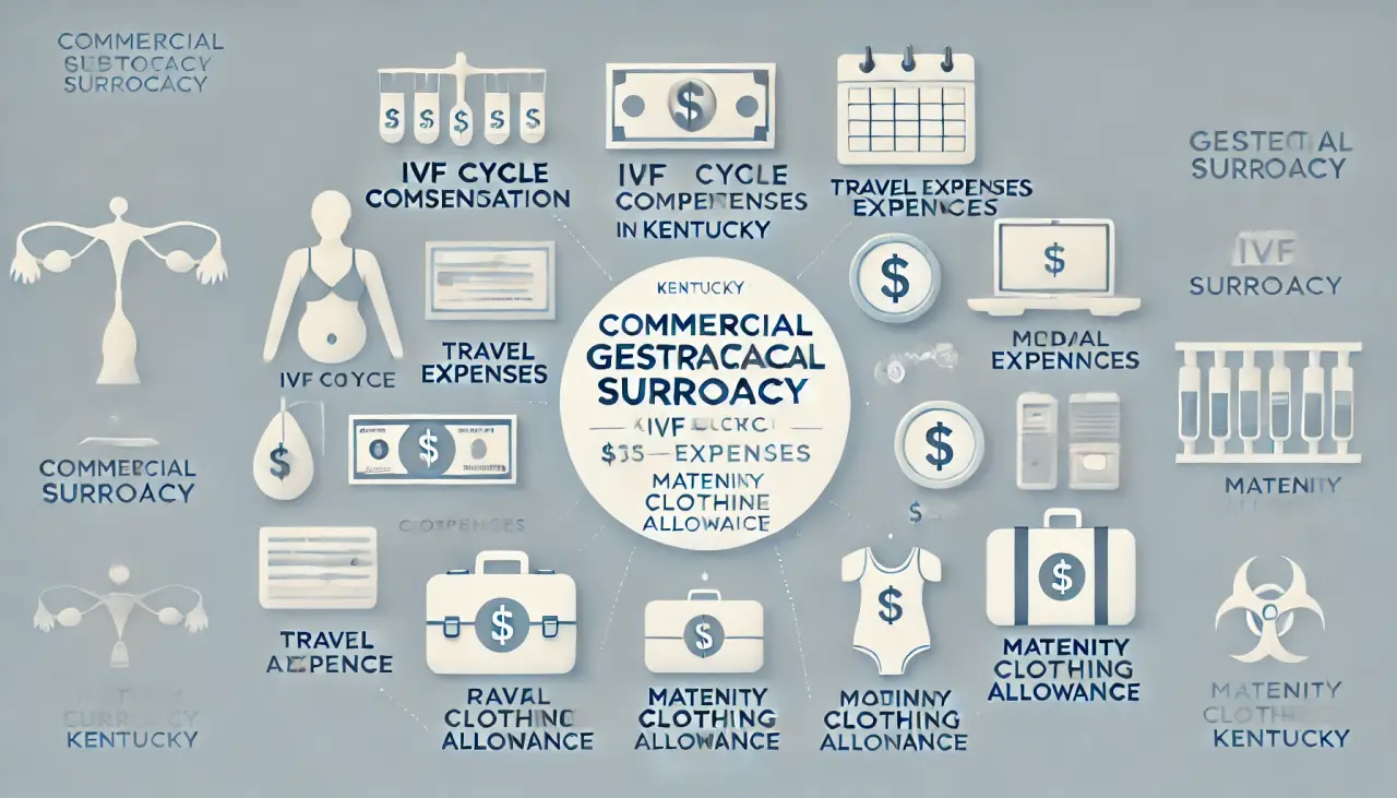 Commercial gestational surrogacy compensation in Kentucky