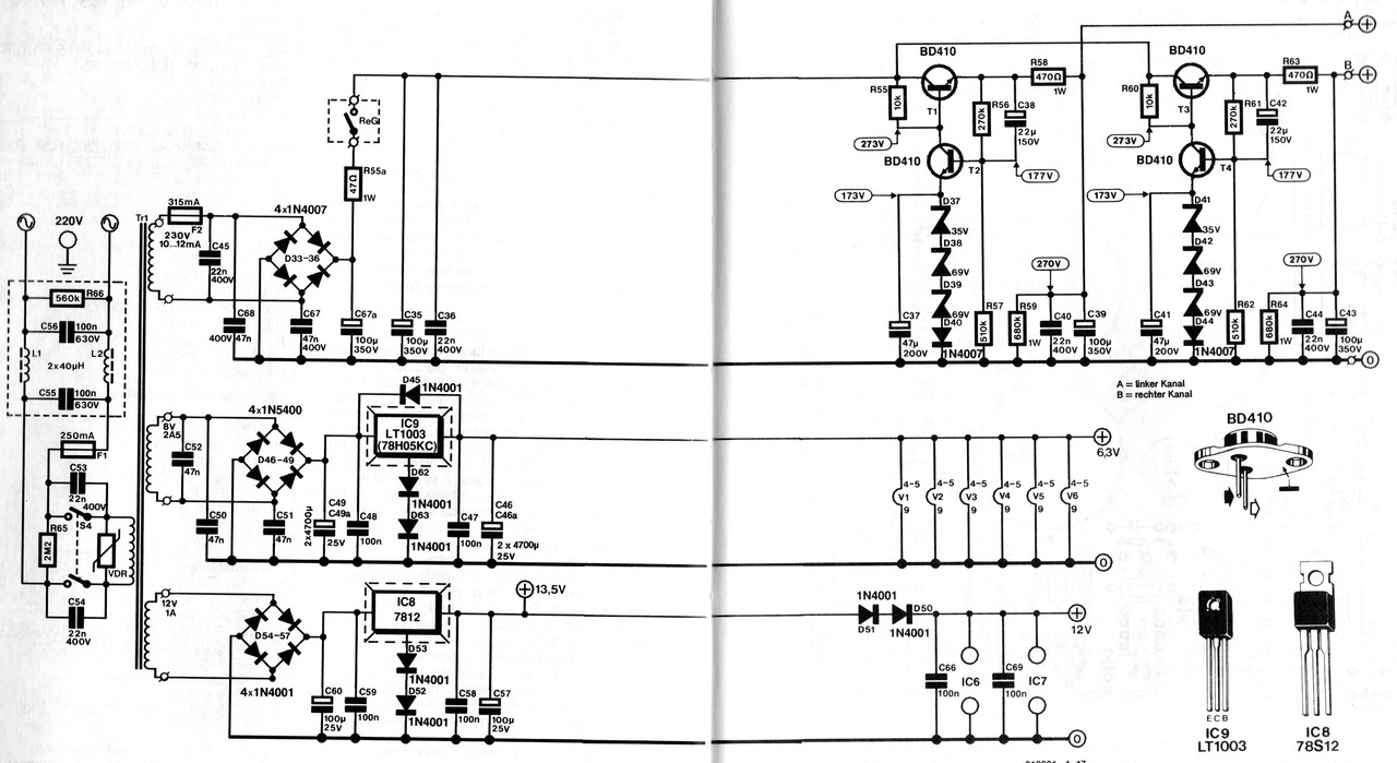 Tube Preamp Power