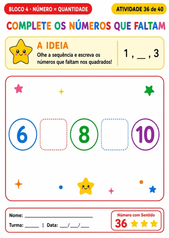 Atividade Número Com Sentido 16