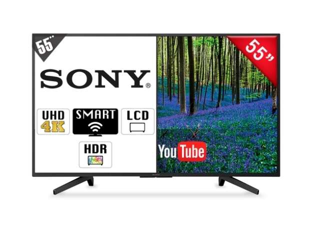Office Depot: Pantalla Sony 4K 55 pulgadas Smart TV KD55X720F (HSBC) 
