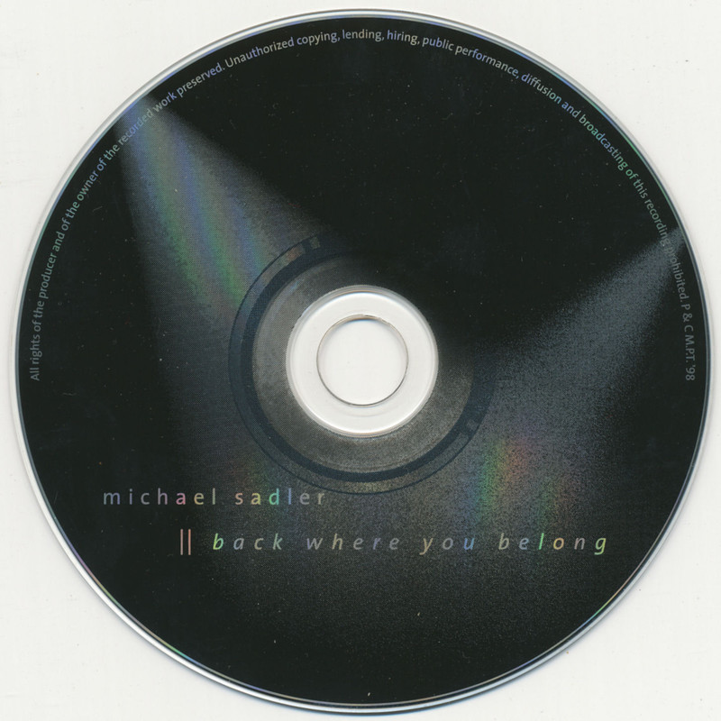 0005 MS Back Where You Belong M.P.T. '98