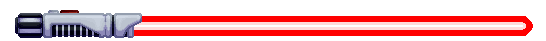 Red lightsaber blinkie