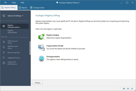 Auslogics Registry Defrag 12.5.0.2 Multilingual