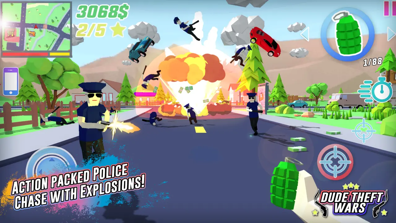 Dude Theft Wars Premium APK