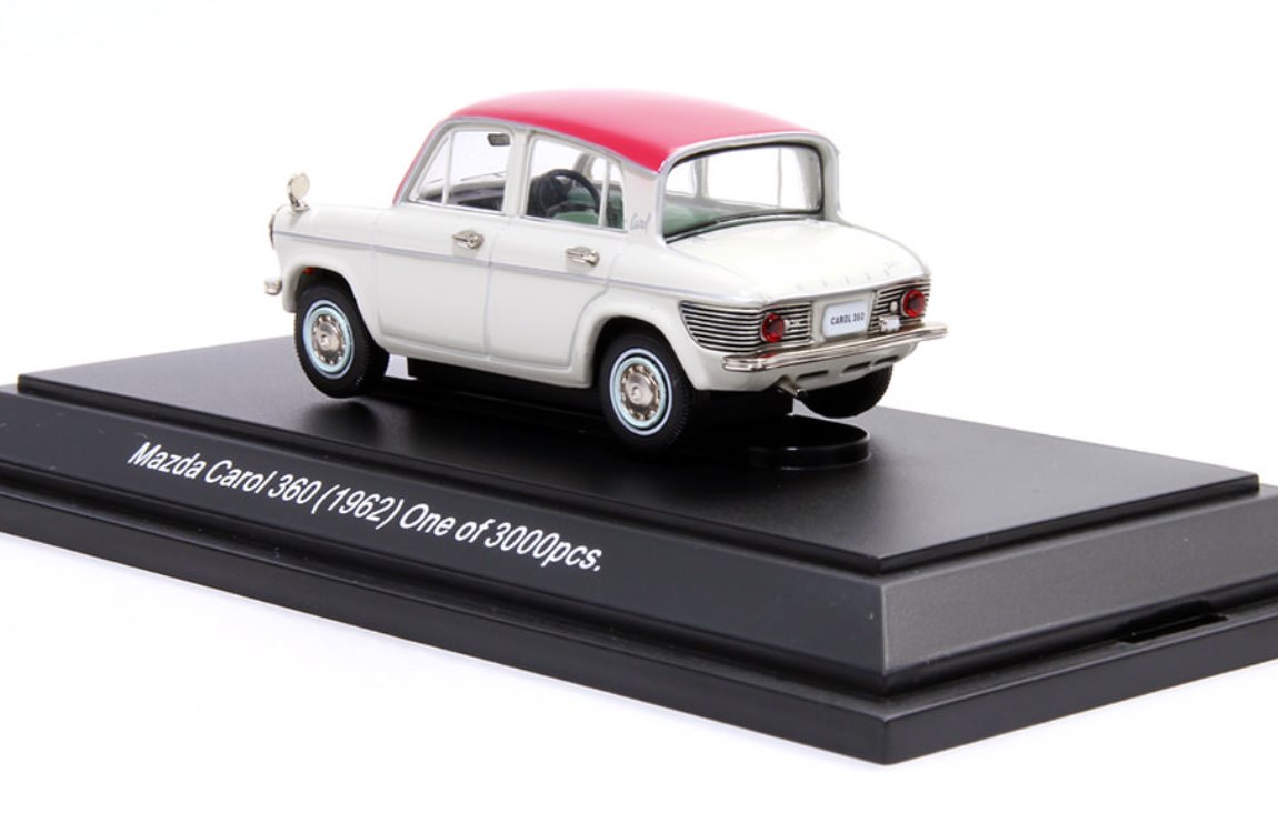 WOW EXTREMELY RARE Mazda Carol P360 4Drs RHD 1962 2-Tone Ivory