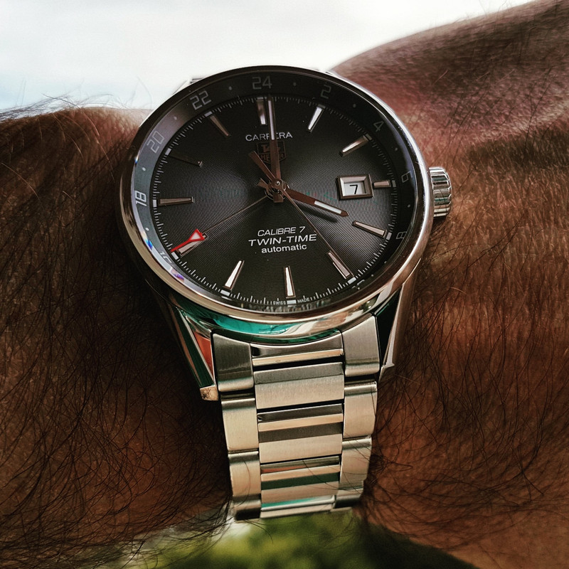 1162 Tag Heuer Carrera Twin Time 41mm Caliber 7 WAR2012620(1)