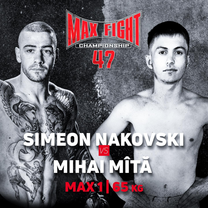 Симеон Наковски избра K1 за участието си на MAXFIGHT 47