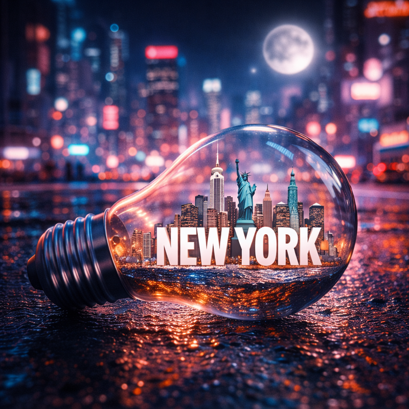 Thành phố trong bóng đèn