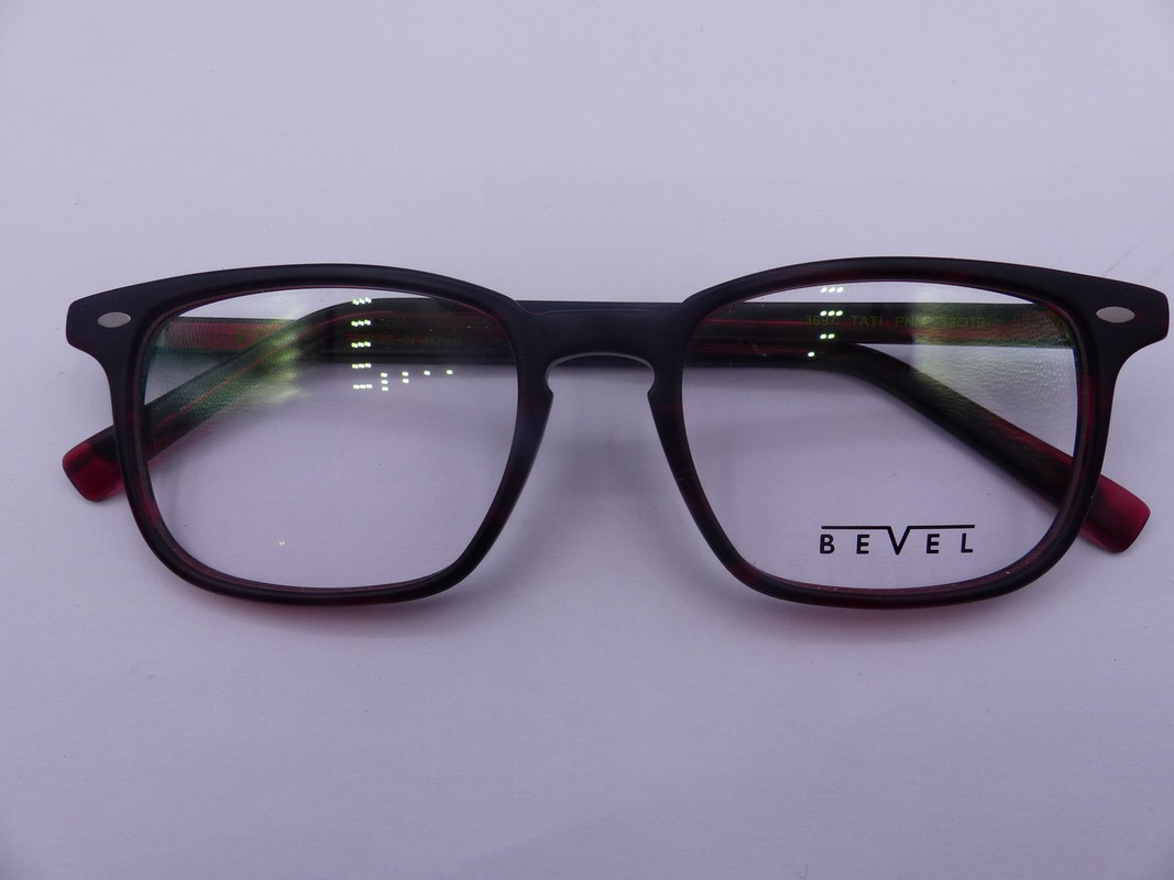 BEVEL 3697 TATI PINOT NOIR MATTE MENS EYEGLASSES FRAMES SIZE 52-19