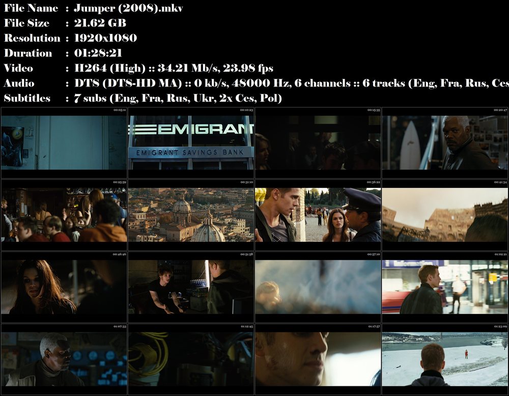 jumper full movie 2008 jumper full movie 2008