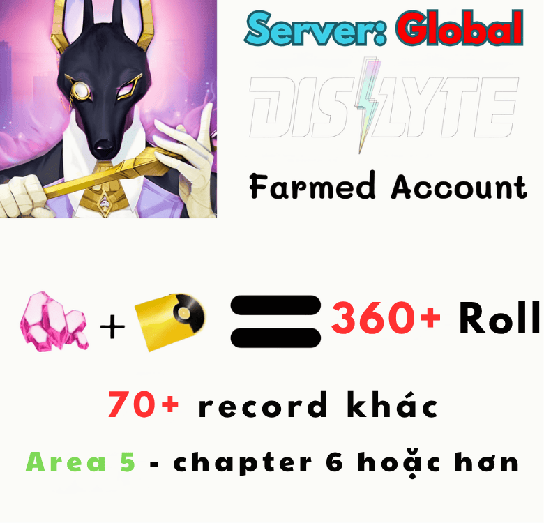 [Global] Dislyte reroll account gacha 360spins 