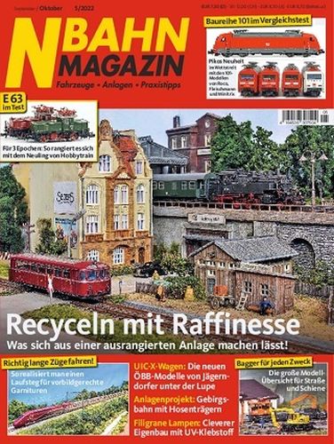 Cover: N-Bahn Magazin No 05 September-Oktober 2022