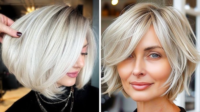 Medium length haircuts for women over 50