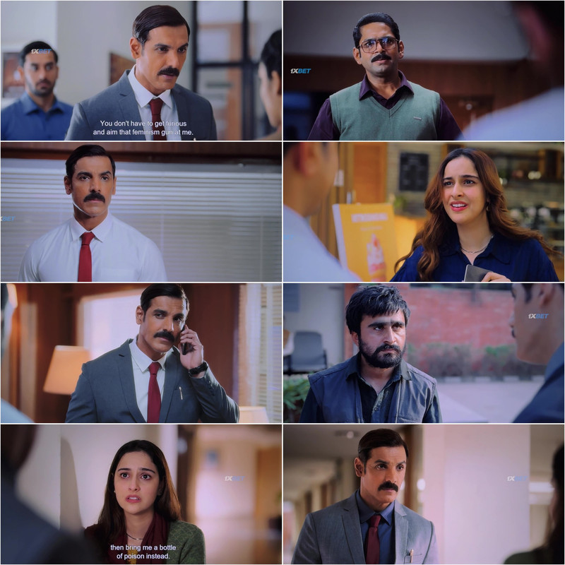 The Diplomat (2025) Hindi Full Movie PreHDRip screenshot