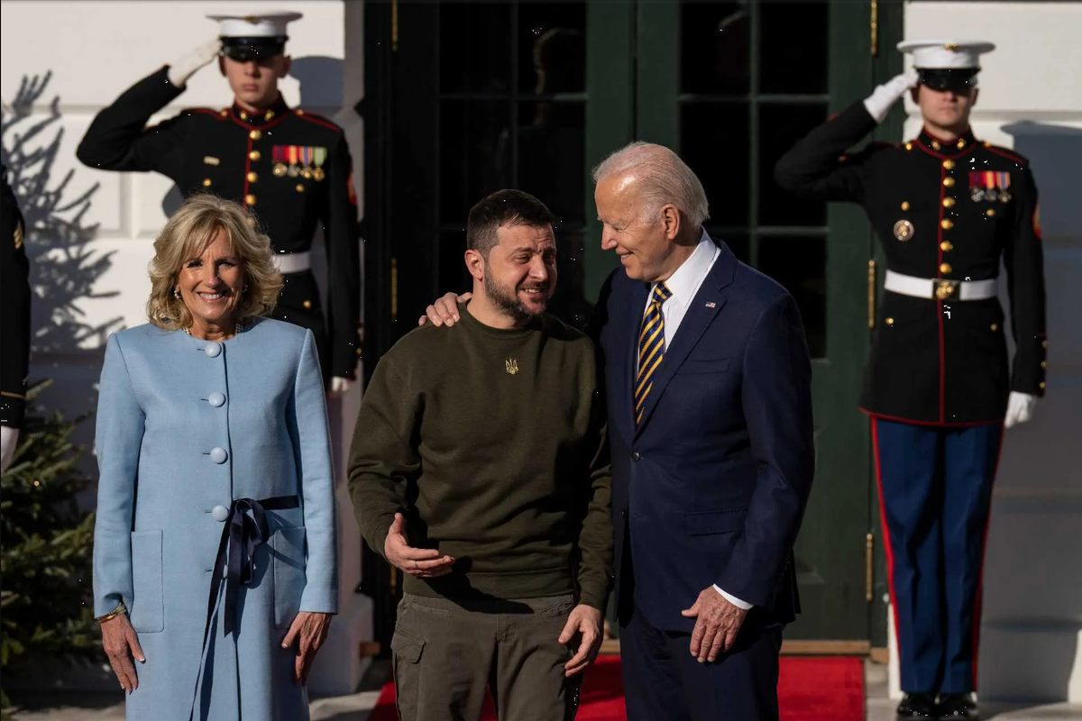 Zelensky se reúne con Joe Biden en la Casa Blanca