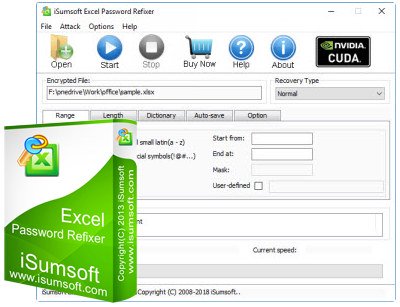 iSumsoft Excel Password Refixer 4.1.1