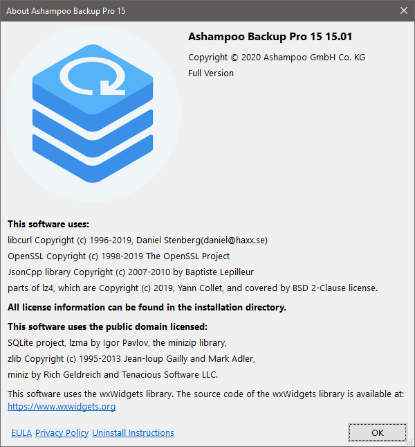 Ashampoo® Backup Pro 15 (v15.01) Mutilingual 2020-10-07-10-58-20