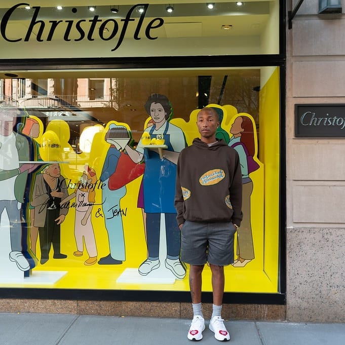 Pharrell Williams Reveals ‘The Art Of Sharing’ With Christofle & Jean Imbert (VIDEO)