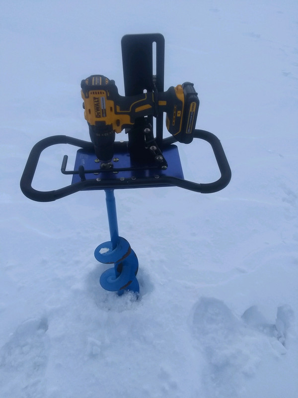 Clam Plate with drill and auger
