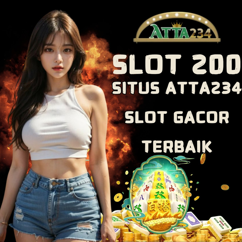 Atta234: SLOT200 Situs Online Terbaik dengan Bonus Jackpot
