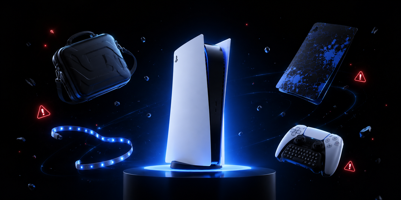 7 Acessórios de PS5 que São Completamente Dispensáveis (e Onde Gastar Esse Dinheiro Melhor)