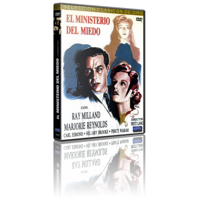 Portada - El Ministerio del Miedo [DVD5Full] [PAL] [Cast/Ing] [Sub:Cast] [1944] [Intriga]
