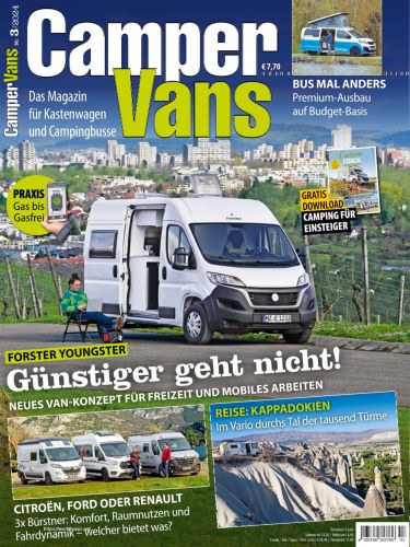 Cover: Camper Vans Magazin No 03 Mai-June 2024