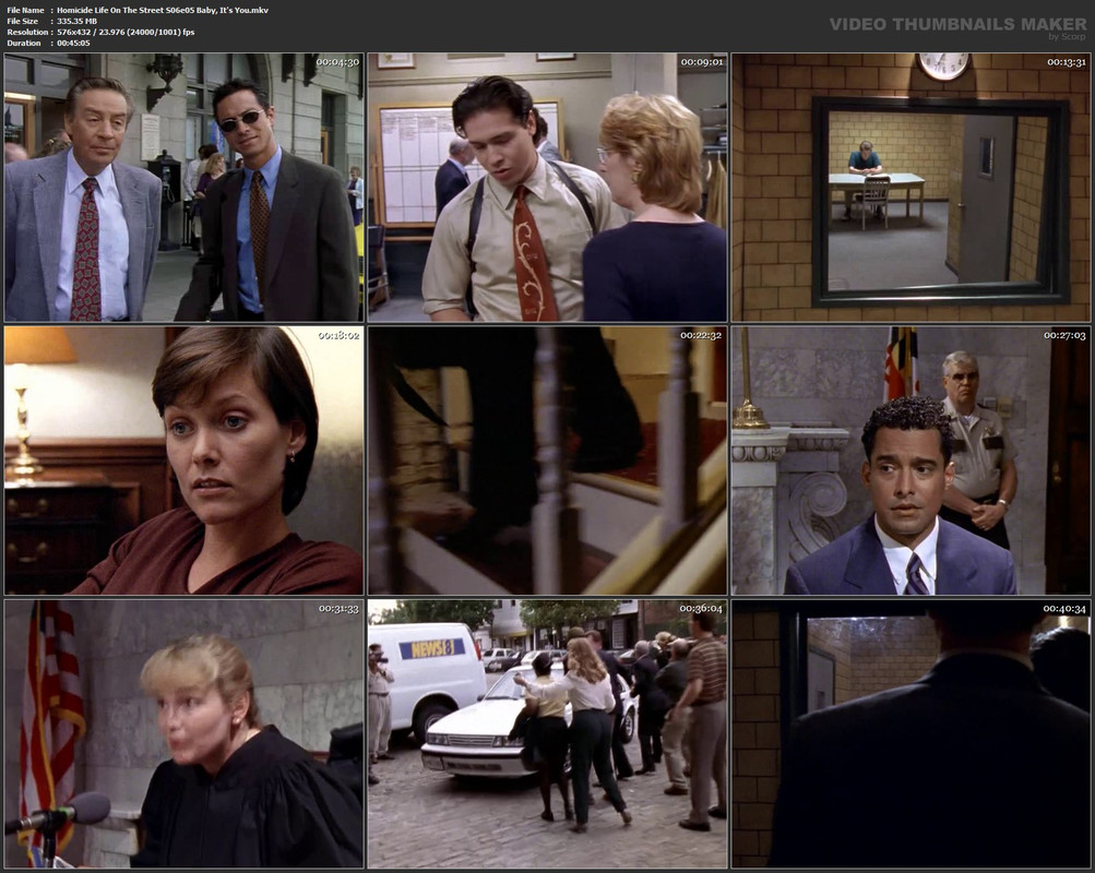Homicide Life On The Street S06e05 Baby, It's You.mkv