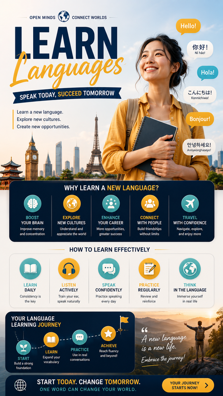 Language Learning Poster Generator