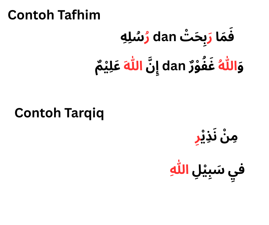 Infografis Tafkhim dan Tarqiq