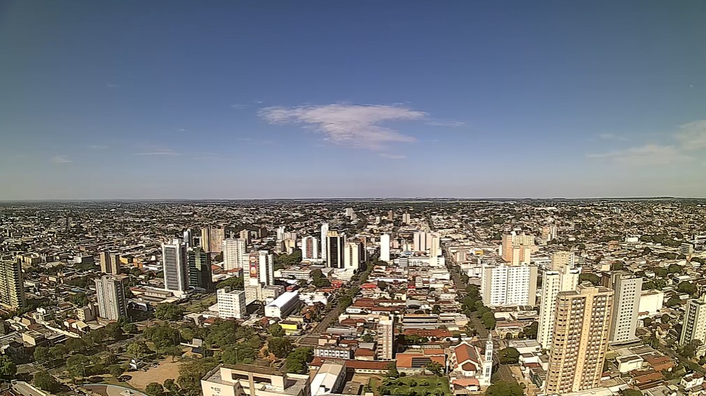 Campo Grande nesta manhã de sábado