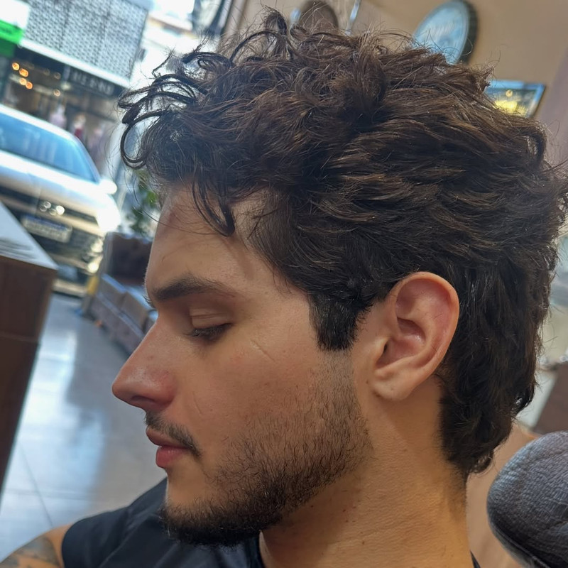 Exemplo de barba modelada