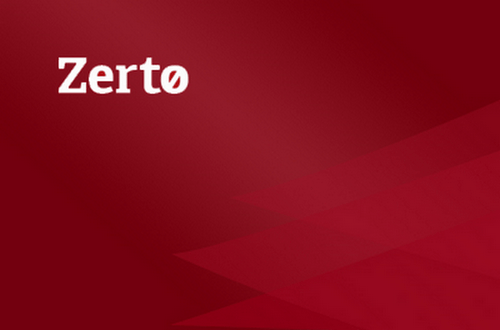 Zerto Virtual Replication for VMware vSphere 9.5.30.433