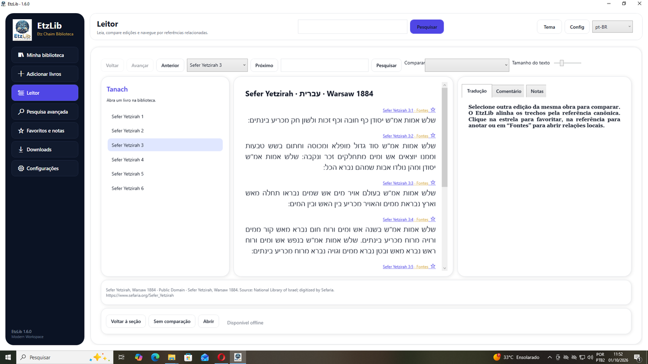 Interface do EtzLib