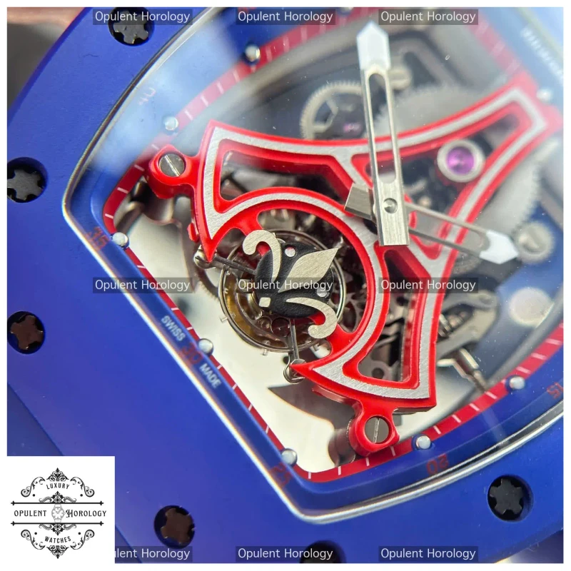 Richard Mille RM52-03 PSG Blue Ceramic - 42.7 mm Replica