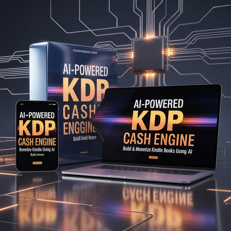 AI-Powered KDP Cash Engine mockup