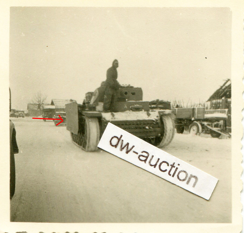 Panzer mit Seitenschürzen