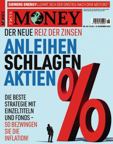 Cover: Focus Money Finanzmagazin No 46 vom 08  November 2023