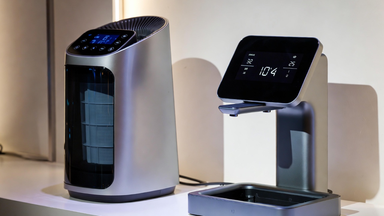 Sleek, context-aware air purifier and digital water tap from CES 2026 product launches