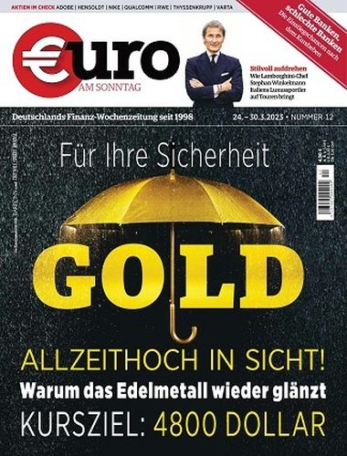 Cover: Euro am Sonntag Finanzmagazin No 12 vom 24 März 2023