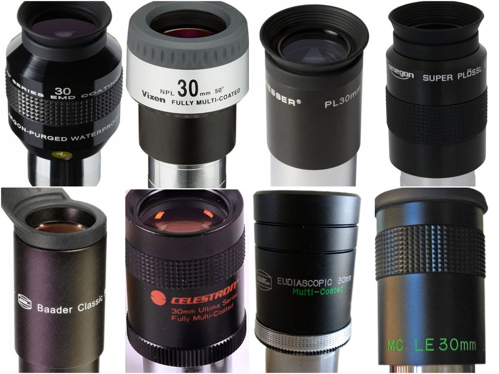 oculares de 30mm 32mm con barrilete 1.25