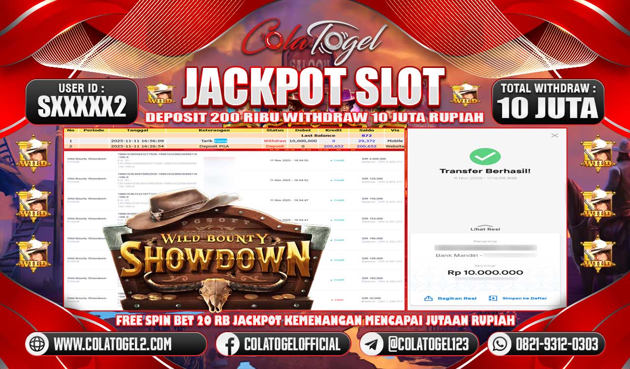 JACKPOT SLOT GACOR!!