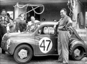 24 HEURES DU MANS YEAR BY YEAR PART ONE 1923-1969 - Page 22 50lm47-Renault4cv-MLeroy-Joseph-1
