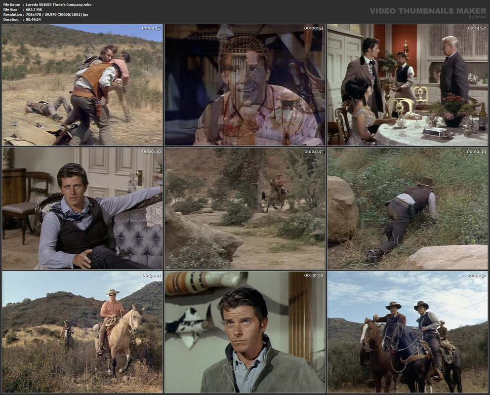 Laredo S01E05 Three's Company.mkv
