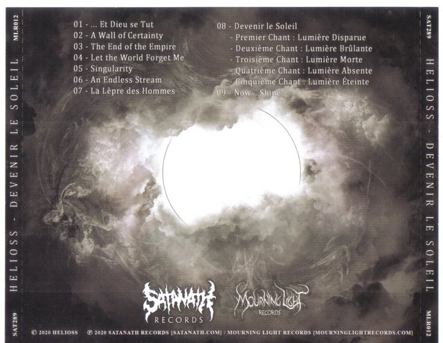 Hellios - Devenir Le Soleil (CD, 2020) FLAC LossLess